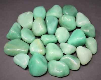 $7.25 • Buy 1/4 Lb Bulk Lot Green Aventurine Tumbled Stone: Crystal Healing Reiki 4 Oz