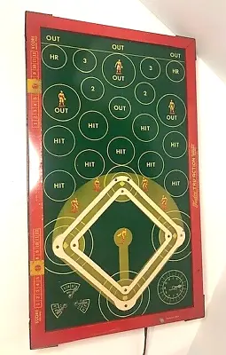 Vintage 1960's Tudor Electric Baseball Game Tru Action Board And Box Only • $29.95