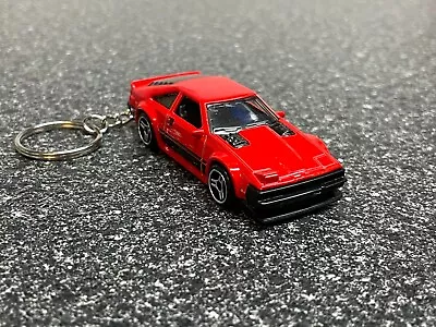 Fits 1982 Toyota Supra Red Keychain Diecast Car Hot Wheels Matchbox • $19.99