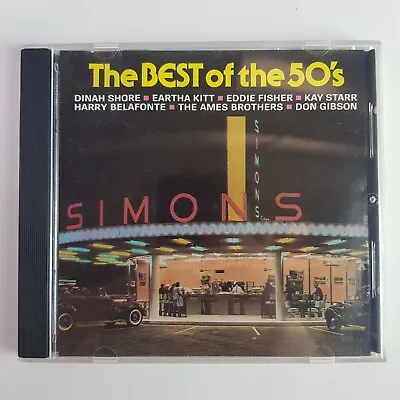 Best Of The 50s Simons Dinah Shore Eartha Kitt Eddie Fisher Kay Starr Gibson CD • $24.95