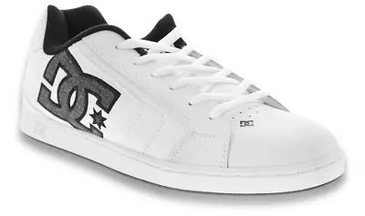 DC Net Skate Shoes - NEW Mens Size 14 White / Black - #43221-WL • $39.95