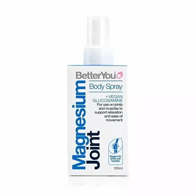 Better You Magnesium Oil Joint Body Spray + Vegan Glucosamine 100ml • £11.67