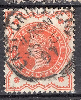 GB QV 1/2d Vermilion With East Grinstead 1897 Postmark • £1.50