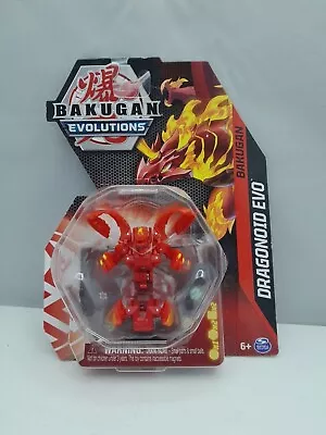 $18.98 • Buy Bakugan Red Dragonoid Evo Evolutions Action Toy & Trading Cards - NEW