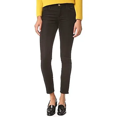J Brand Jeans Women's 811 Mid Rise Skinny Corduroy Pants Black Size Regular 29 • $28.65