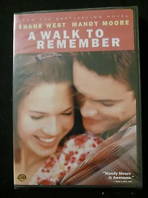 A Walk To Remember DVD 2007 Mandy Moore Shane West Daryl Hannah Shane West NEW • $9.99