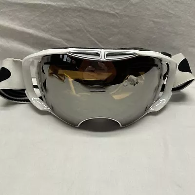 Oakley Airbrake Iridium Snow Goggles 2 Lens & Case - FREE Shipping • $90