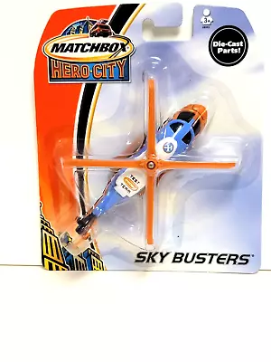 2003 Matchbox Hero City - Sky Busters - Herocopter - Test Team Tampo • $5