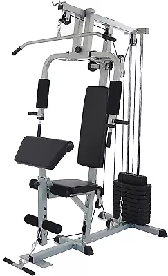 Home Gym System Workout Station With 380LB Of Resistance 125LB - 145LB Weight S • $516.99