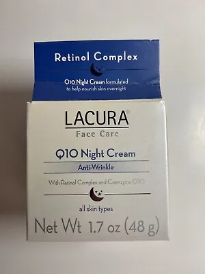 LaCura Face Care Q10 Night Cream Anti-Wrinkle With Retinol & Co-Enzyme 50ml • $10.99