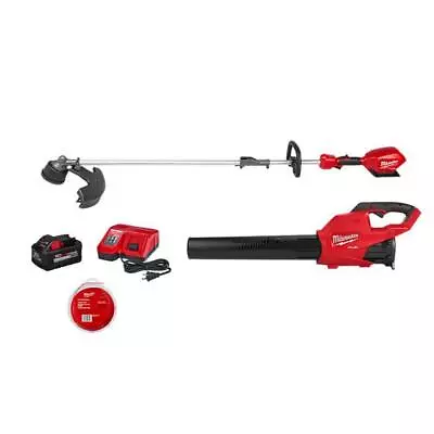 Milwaukee QUIK-LOK String Trimmer/Blower Kit 18V Brushless W/ 250' Trimmer Line • $486.84