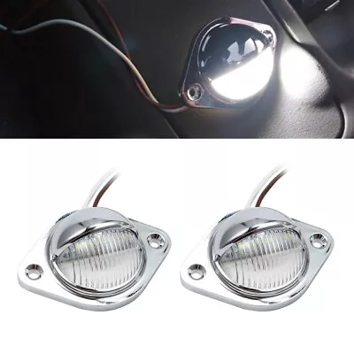 2x Marine Boat RV LED Deck Courtesy Lights Waterproof White Stern Transom Light • $8.99