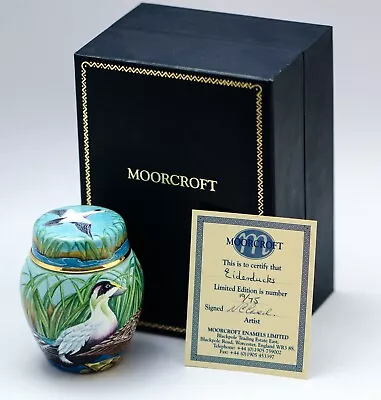 MOORCROFT ENAMEL  ~Eiderducks - Loch Sunart Collection ~ By Philip Gibson • $607.38