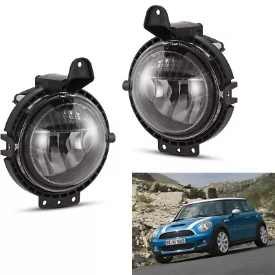 For 2007-2015 BMW Mini Cooper Bumper Fog Lights Assembly Replacement Lamps Smoke • $54.99