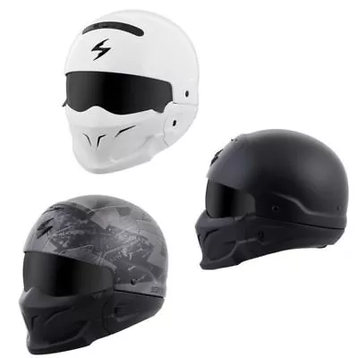 *Ships Same Day* Scorpion Covert Motorcycle Helmet 3 In 1 (All Colors) • $109.95