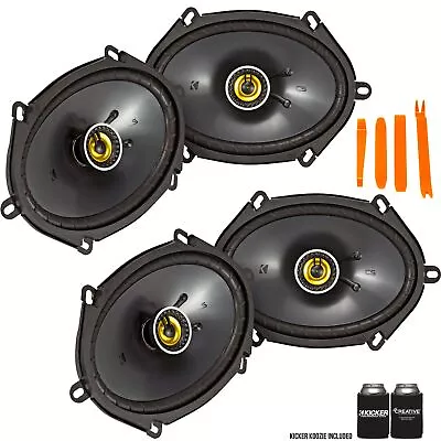 Kicker 46CSC684 Two Pairs Of CS Series CSC68 6x8 L Speakers 4 Ohm 2 Pairs • $179.98