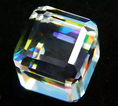 Certified 99.45 Ct Natural Rainbow Mystic Topaz Cube Cut Loose Gemstone • $8.28