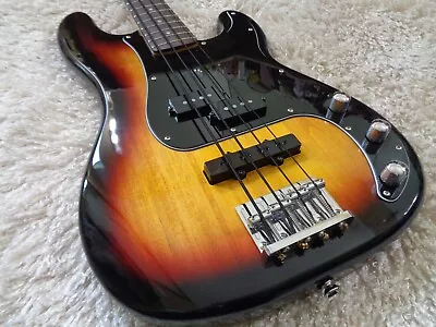 2018 Fender Squier Vintage Modified Precision PJ Bass Guitar 3-Tone Sunburst. • $469.99