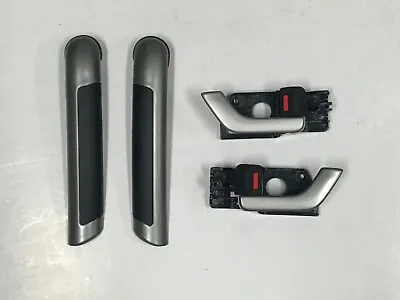 Genuine Outer Inside Door Handle Grip Cover For 2003 2008 Hyundai Tiburon • $39.78