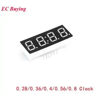 Digital Tube 4 Bit Display 7 Segment Red 0.56  Clock DIY 5Pcs • $4.68