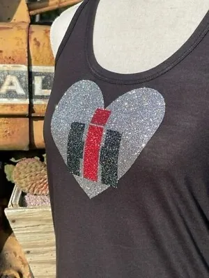 Women's Racerback Tractor * International Harvester * Sparkle * Small • £24.11