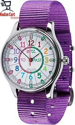Ertt Easyread Time Teacher Waterproof Watch - Watches For Kids - Learn To Tell T • £55.99