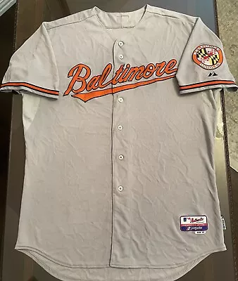 Rare Team Issued Baltimore Orioles Authentic On-Field Majestic Jersey 50/XL+ • $249.99