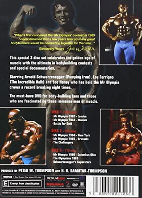 Joe Weider's Mr Olympia Ultimate Collection [DVD] [Region 2] - DVD - New • £18.59