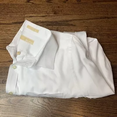 Michael Kors Mens Size 15.5-34/35 Dress Shirt Reg Fit White • $14.40