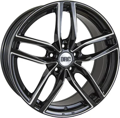 Alloy Wheels 17  DRC DRS Black Polished Face For Volvo 850 (5 Stud) 92-97 • $745.49