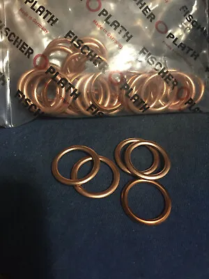 MINI Cooper Oil Drain Plug Crush Washer Gasket Rings 5 Pc • $9.95