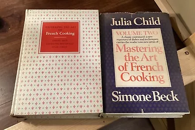 Julia Child Mastering The Art Of French Cooking First Edition Vol 1 And 2 • $125