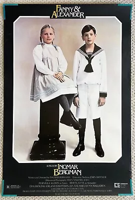 Fanny And Alexander INGMAR BERGMAN Original 27x41 Movie Poster 🔥 GORGEOUS! 🔥 • $37.95