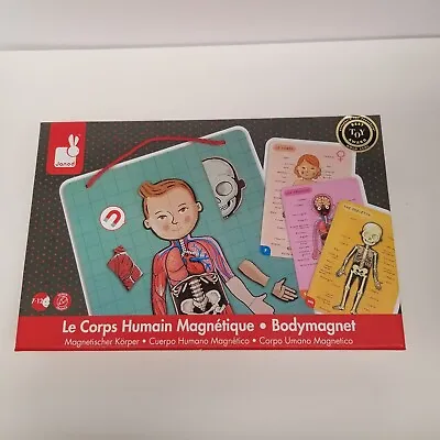 Janod Body Magnet Human Body Educational Board Game Multiple Languages STEM • £33.20