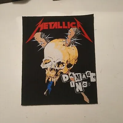 Vintage     METALLICA       Unused  80s BACK PATCH   • $39.99