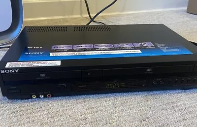 Sony DVD VCR Player Combo Model SLV-D281P Tested Works Great No Remote • $66.99