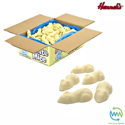 Hannah's WHITE MICE Milk Chocolate PICK N MIX Novelty Party Bag Fillers UK Stock • £28.99