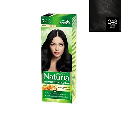Joanna Naturia Permanent Color Cream Hair Dye Colour Cover Gray Hair  - 26 Shade • £5.69