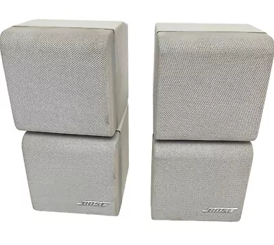 Bose Mini Double Cube Double Shot Speaker Lifestyle Acoustimass Tested Set Of 2 • $50.15