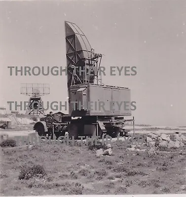 Original Photo WW2 RAF Radar 21033 AMES Type 13  Malta WWII Truck Based Radar • $34.85