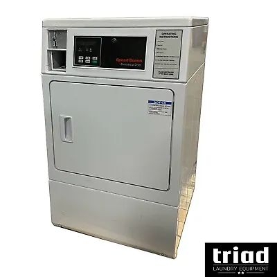 '17 Speed Queen Coin Op Commercial Gas Dryer 1 Phase 120V Laundromat Huebsch • $1000