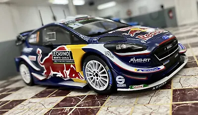 Ixo Ford Fiesta Wrc #1 S Ogier J Ingrassia Monte Carlo 2018 1/24 Diecast Car • £52.95