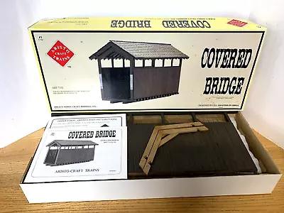 ARISTOCRAFT ART-7101  G  Scale Covered Bridge New In Box • $79.95