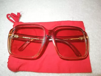 Vintage Pierre Cardin 0842 Paris France Sunglasses - Honey Brown Frame • $95