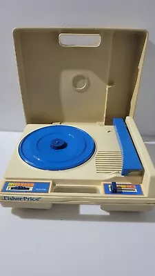 Vintage 1978 Fisher Price Record Player Model 825 Kid Phonograph Turntable Works • $29.99