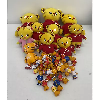 LOT Of 4 Lbs Daniel Tiger's Neighborhood Stuffed Animal Plush Toy Action Figures • $65