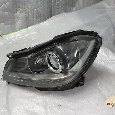 Mercedes-Benz C Class W204 Left Adaptive Headlight A2048208139glass Broken 2015 • $239