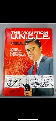 1966 MAN FROM UNCLE Hard Cover Annual • £7.99