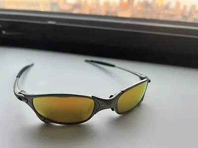 Oakley X Metal Juliet Plasma Fire Iridium Sunglasses RARE • $649