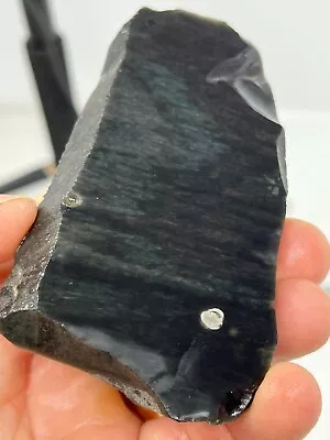 Velvet Aka Peacock Obsidian Slab Lapidary Cabbing Carving Chakra Reiki • $17